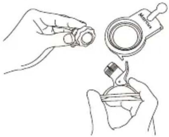 Vicovation Marcus 5 Dual - Halteschale installieren - 1