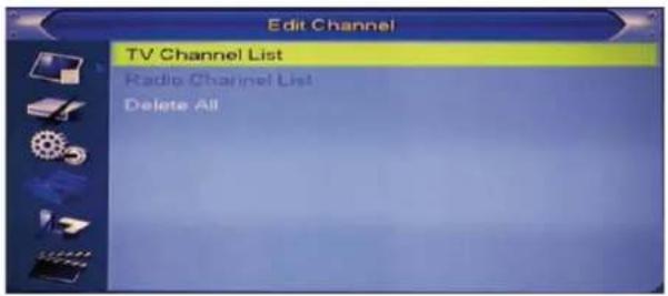 TV Star T910 - Edit Channel - 1