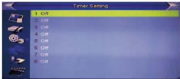 TV Star T910 - Timer Setting - 1