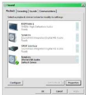 Wadia 321 - Windows Sound Settings - 7