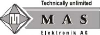 Technically unlimited MAS Elektronik AG