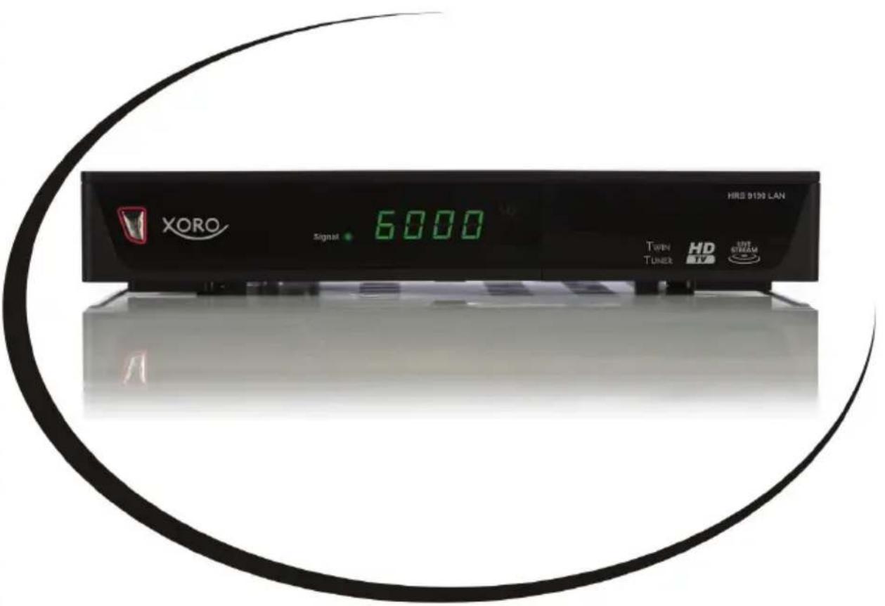 XORO Signal 6000 HIRS 8120 LAN TWIN TUNER HD TV LWNT STREAM