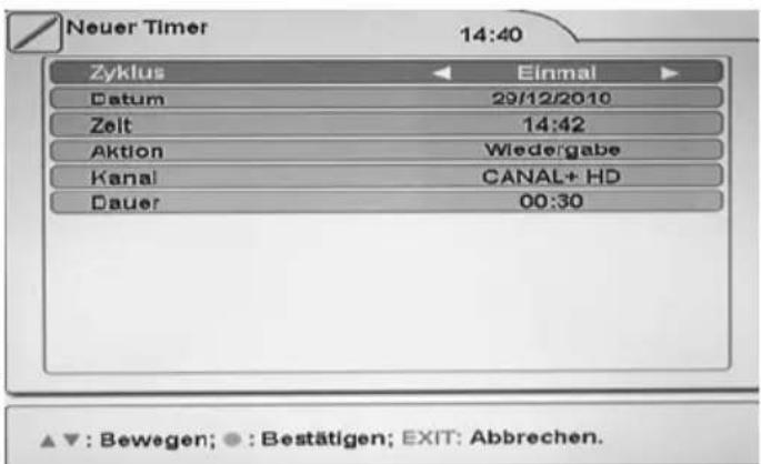 XORO HRS 8700 CI+ - Datum einstellen - 2