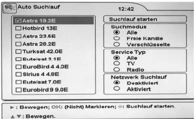 XORO HRS 8700 CI+ - Suchmodus - 1