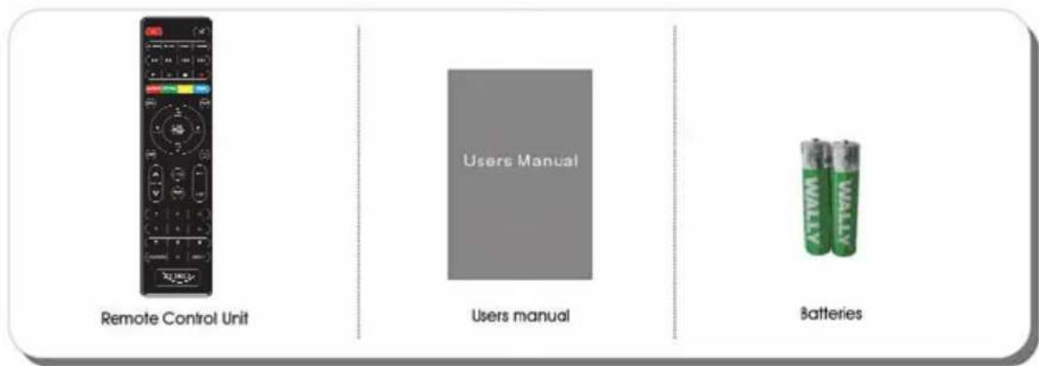 Remote Control Unit Users Manual Batteries