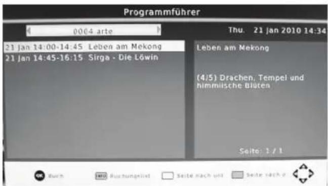 Programmführer 0004 arte 21 Jan 14:00-14:45 Leben am Mekong 21 Jan 14:45-16:15 Sirga - Die Löwin Thu. 21 Jan 2010 14:34 Leben am Mekong (4/5) Drachen, Tempel und himmilische Bluten Seite: 1 / 1