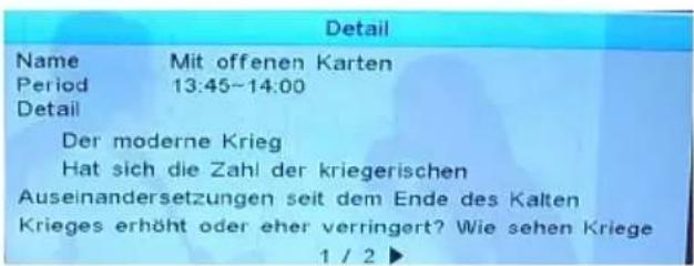 XORO HRS 3000 - Tele- / Videotext - 2