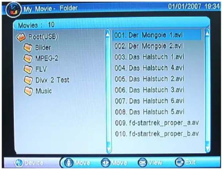 XORO HRS 3000 - Meine Filme - 1