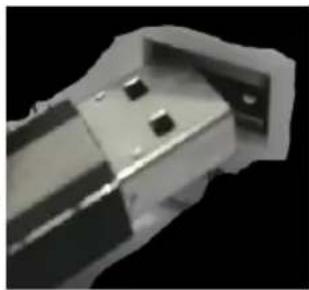 XORO HRS 3000 - Unterstützte Formate von USB - 1