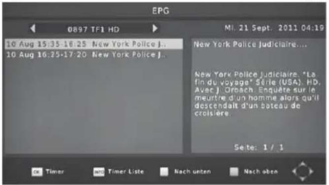 XORO HRS 2600 - EPG - 1