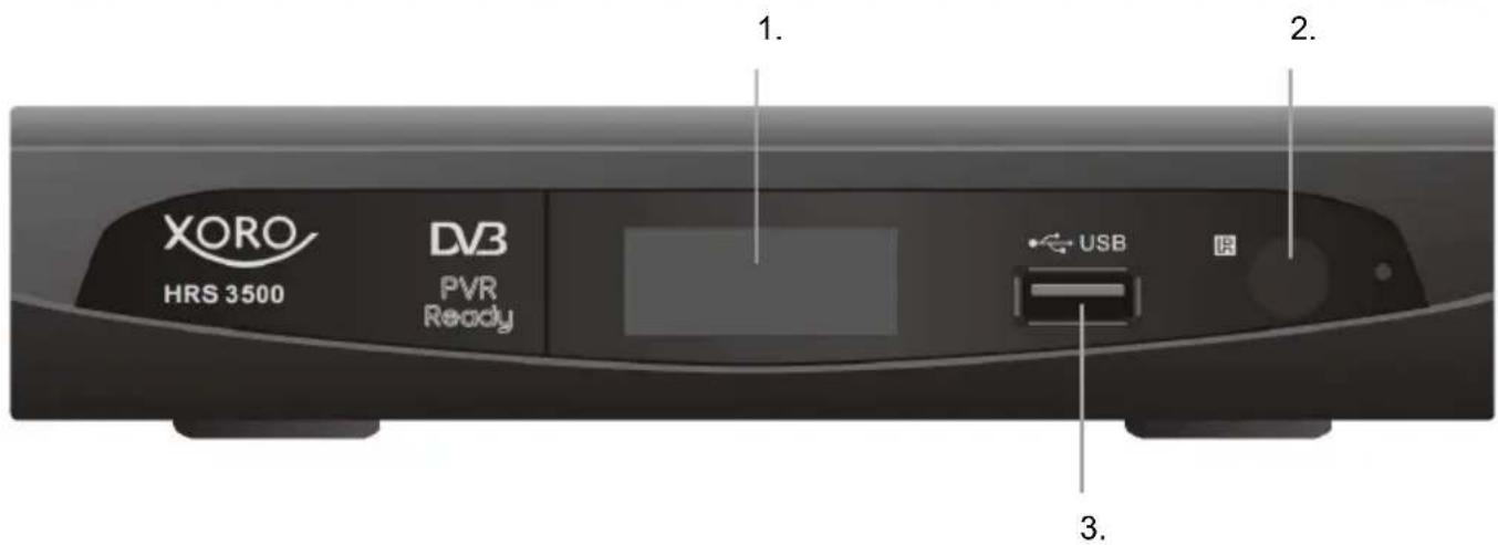 XORO HRS 3500 - Vorderseite - 1
