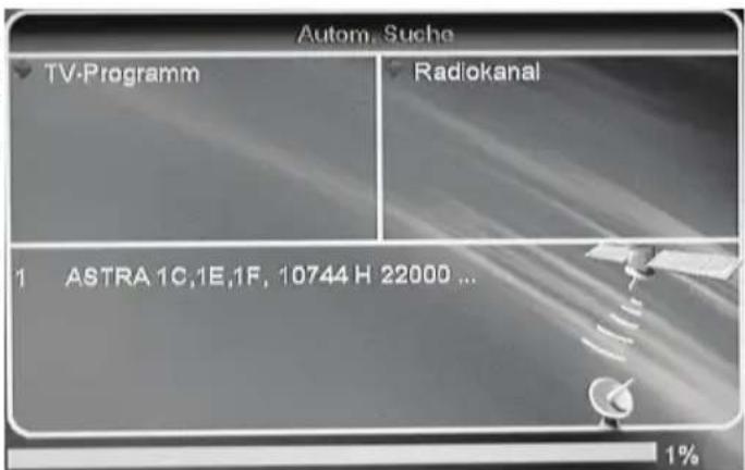 XORO HRS 3500 - Suchmethode - 1