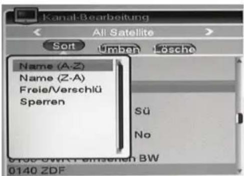 XORO HRS 3500 - Sortieren - 1