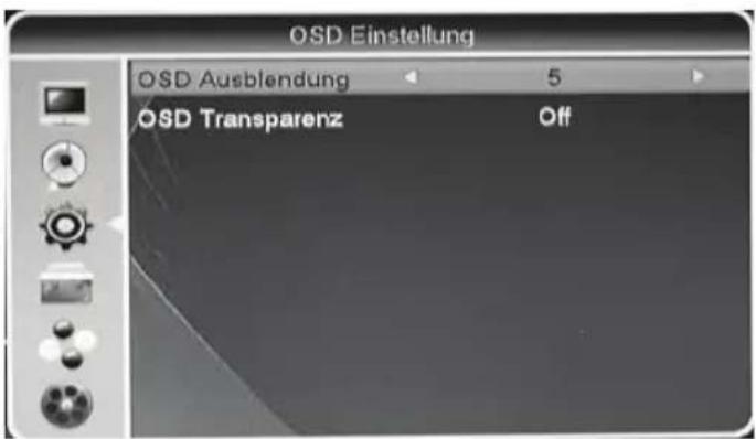 XORO HRS 3500 - OSD Transparenz - 1