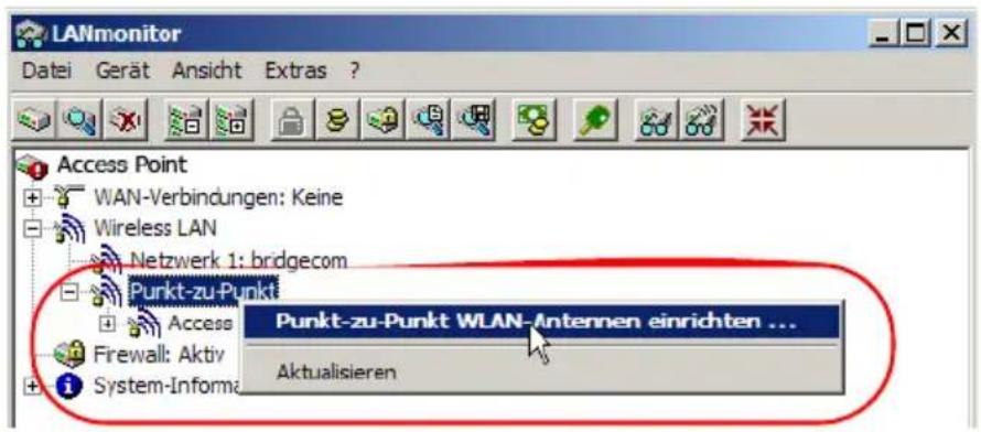 LANCOM L-320agn Wireless - Ausrichten der Antennen für den P2P-Betrieb - 4