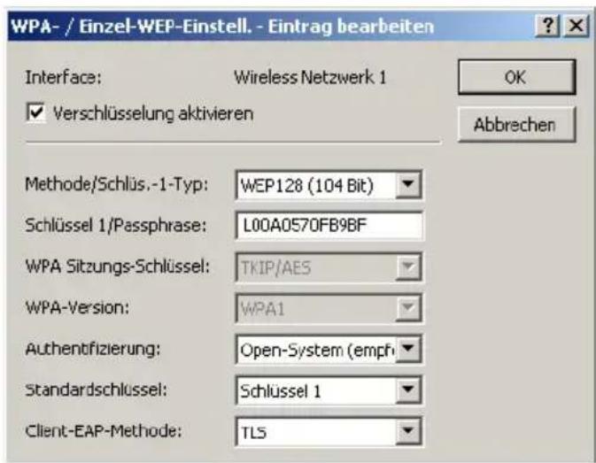 LANCOM L-320agn Wireless - Verschlüsselungseinstellungen - 1