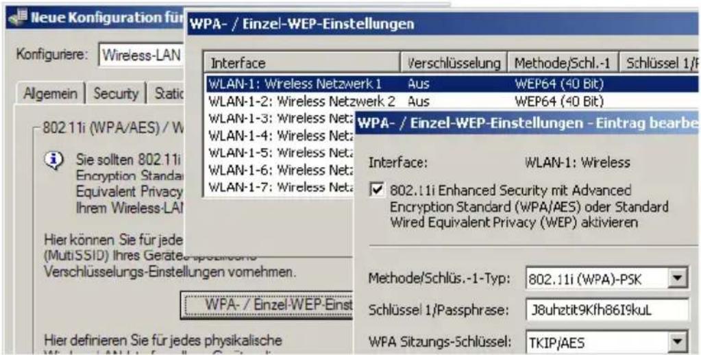 LANCOM L-320agn Wireless - Verschlüsselung mit 802.11i/WPA - 2