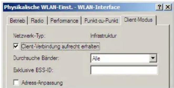 LANCOM L-320agn Wireless - Client-Einstellungen - 3