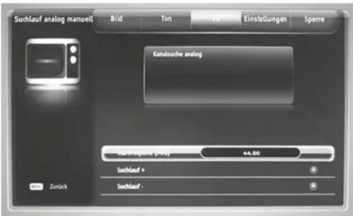 Mobilline TV-C19DDS - Suchlauf Analog Manuell - 1