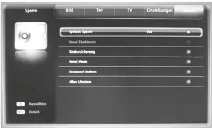 Mobilline TV-C19DDS - Systemsperre - 1