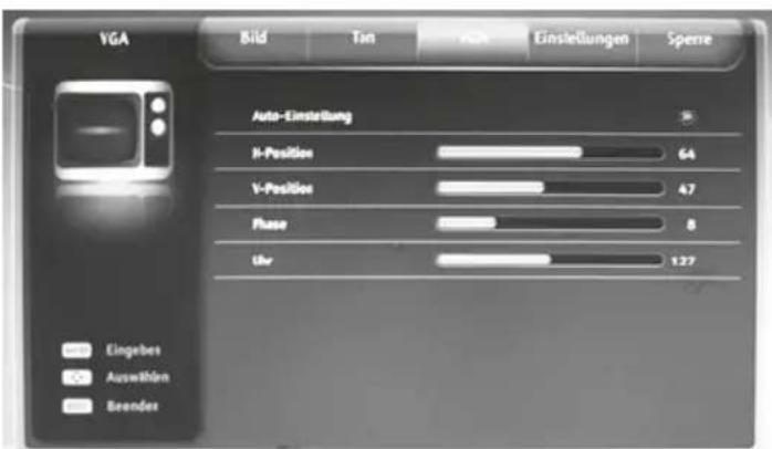 Mobilline TV-C16DDS - PC Menü - 1