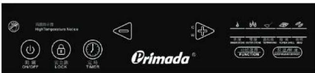 Primada PTC-2200 - 操作及使用方法 - 1