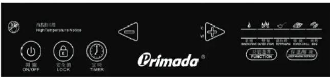Primada PTC-2200 - Operation and Use: - 1