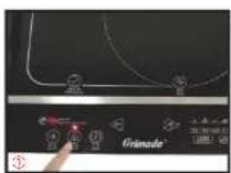 Primada PTC-2200 - Barbeque Operation Fig : ①\~⑧ - 1