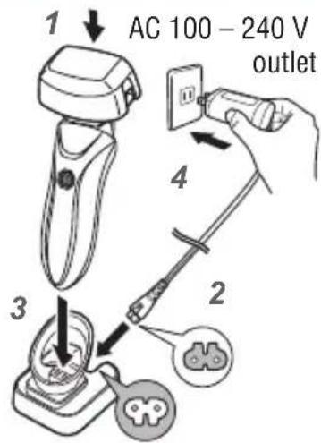 Izumi IZF-V85 - Recharging procedure - 1
