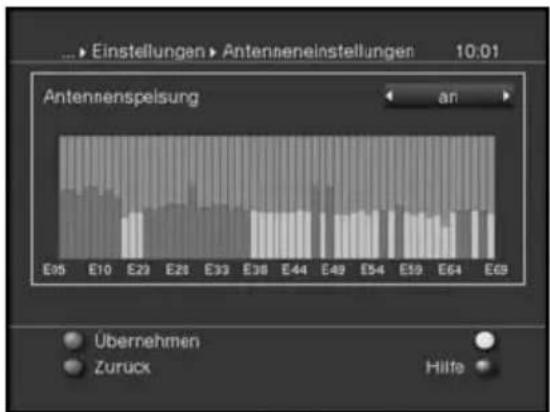 Skysat Teledigi 3T - Antenneneinstellungen - 3