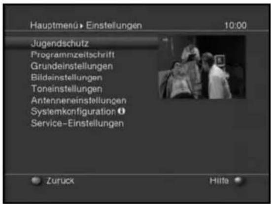 Skysat Teledigi 3T - Antenneneinstellungen - 2