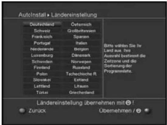 Skysat Teledigi 3T - Ländereinstellung - 1