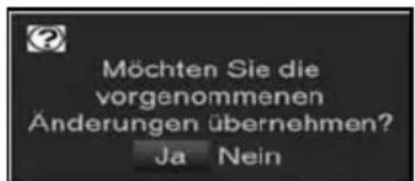 Skysat Teledigi 3T - Einstellungen übernehmen - 1