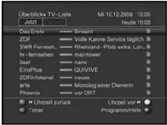 Skysat Teledigi 3T - Elektronische Programmzeitschrift aufrufen - 1