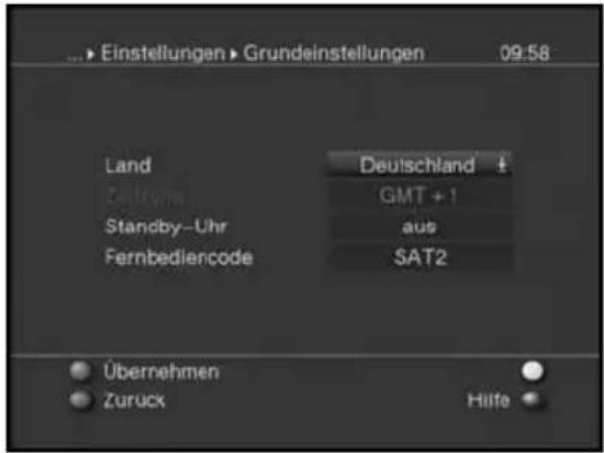 Skysat Teledigi 3T - Grundeinstellungen - 2