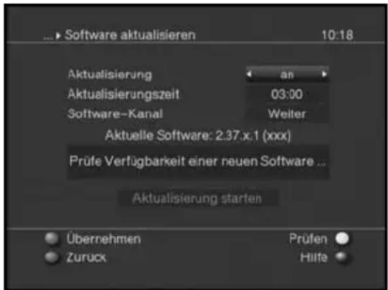Skysat Teledigi 3T - Software-Aktualisierung - 1