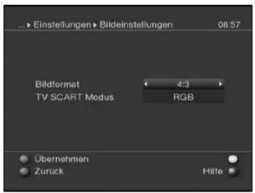 Skysat Teledigi 3 S - Bildeinstellungen - 1