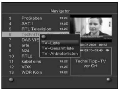 Skysat Teledigi 3 S - Liste auswählen - 1