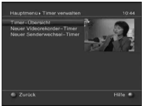 Skysat Teledigi 3 S - Timerübersicht - 1