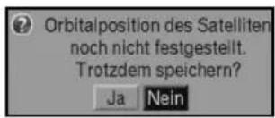 Skysat Teledigi 3 S - Satellitenposition speichern - 2
