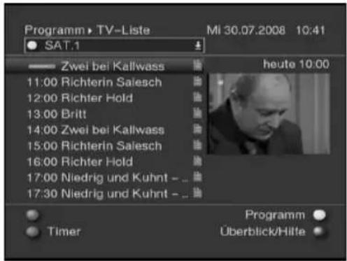 Skysat Teledigi 3 S - EPI-Programmübersicht - 1