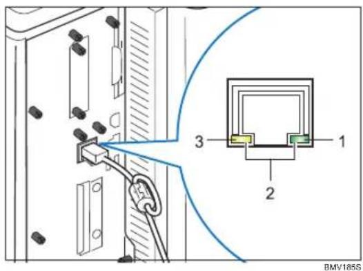 Xanté Impressia - Ethernet port of the Gigabit Ethernet board - 1