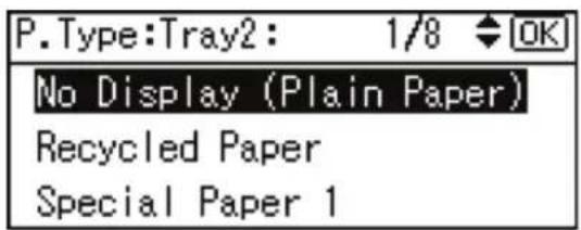 Xanté Impressia - Specifying a paper type - 4