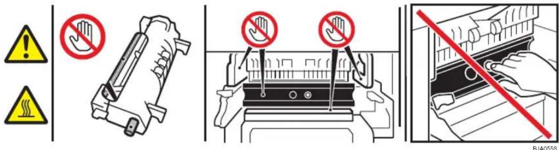 Xanté Impressia - Positions of WARNING and CAUTION Labels - 5