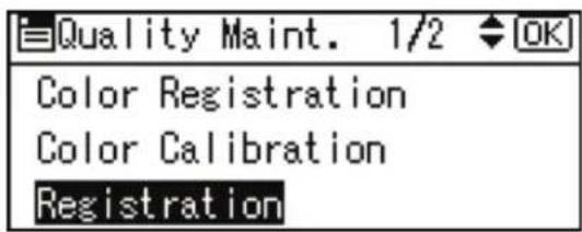 Xanté Impressia - Press the [Menu] key. - 4