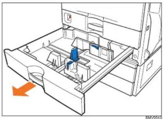 Xanté Impressia - Carefully pull out the paper tray until it stops. - 1