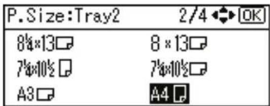 Xanté Impressia - Setting paper size not selected automatically - 5