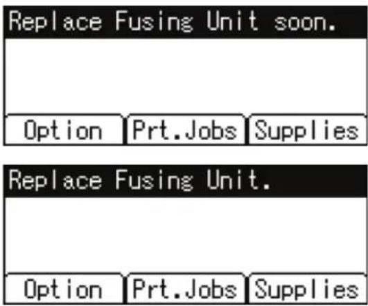 Xanté Impressia - Replacing the Fusing Unit, Transfer Roller, and Dustproof Filter - 1