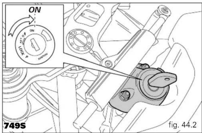 ON OFF LOCK POSITION 749S fig. 44.2