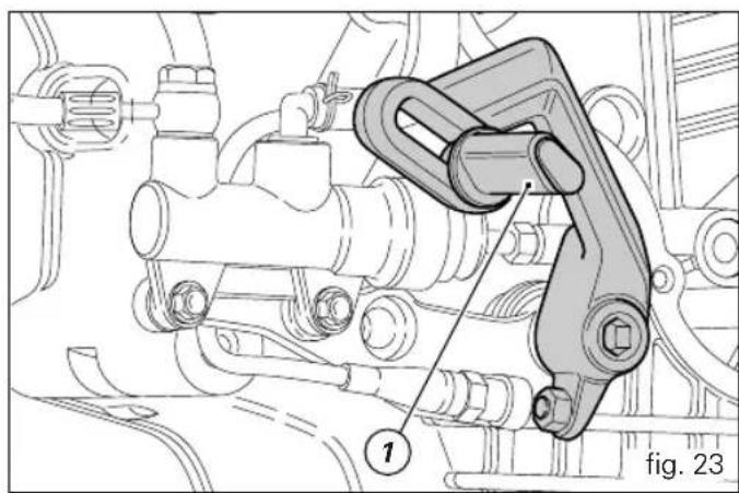 DUCATI 749S (2004) - Rear brake pedal (fig. 23) - 1
